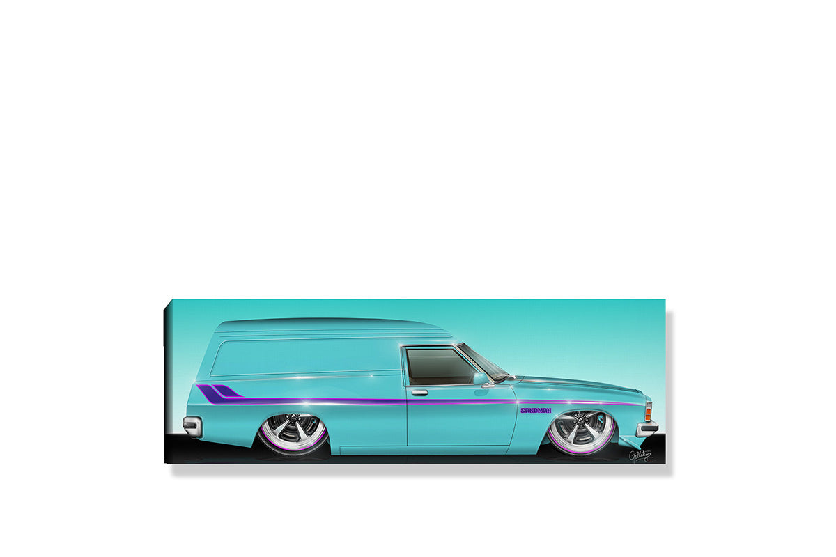 Limited Edition Australian Car Art Canvas Prints | Man Cave Wall Art