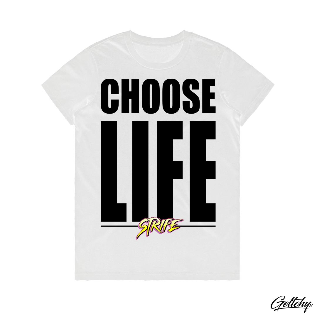 choose life t shirt women's