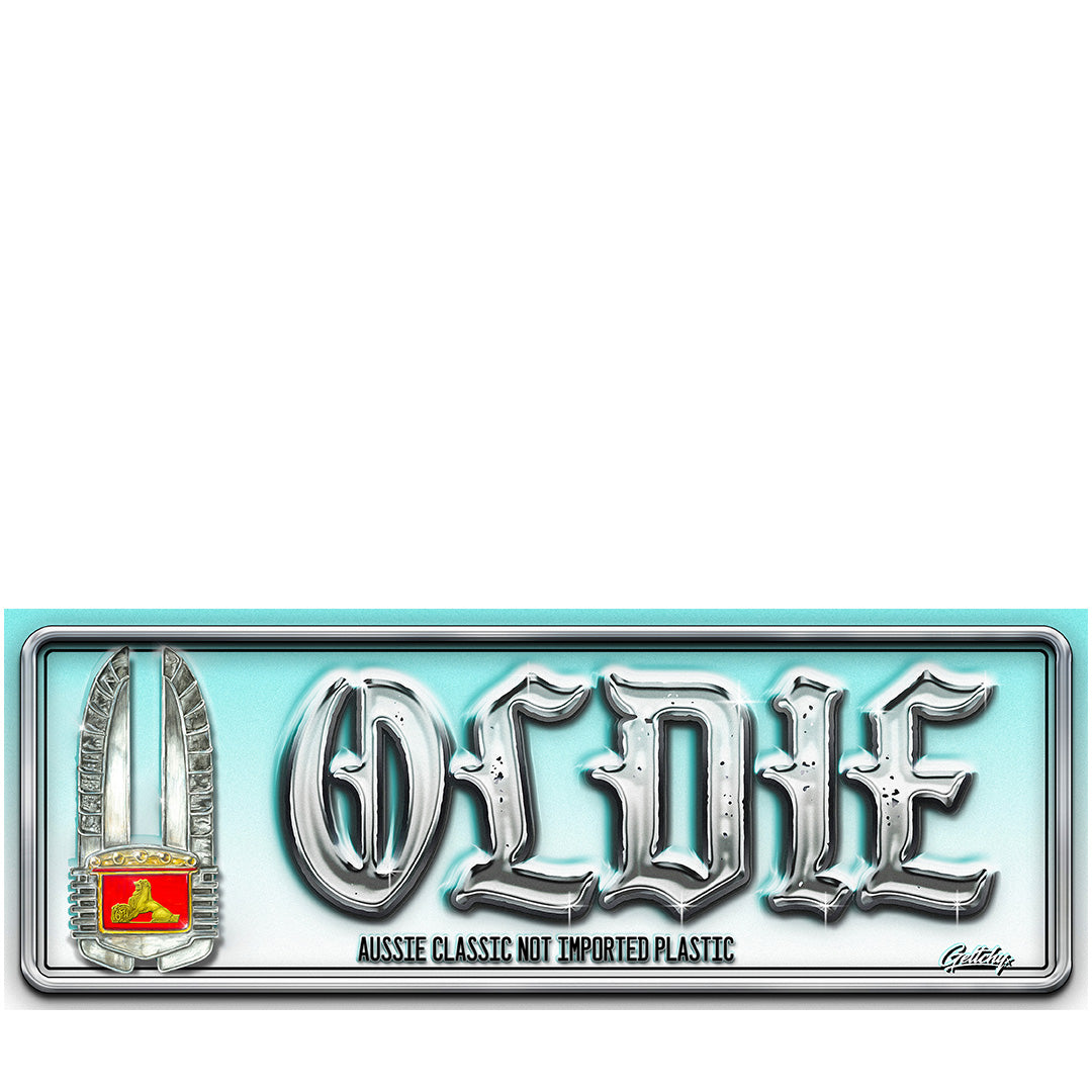 Geltchy | 48-215 OLDIE Novelty Aussie Number Plate Man Cave Sign