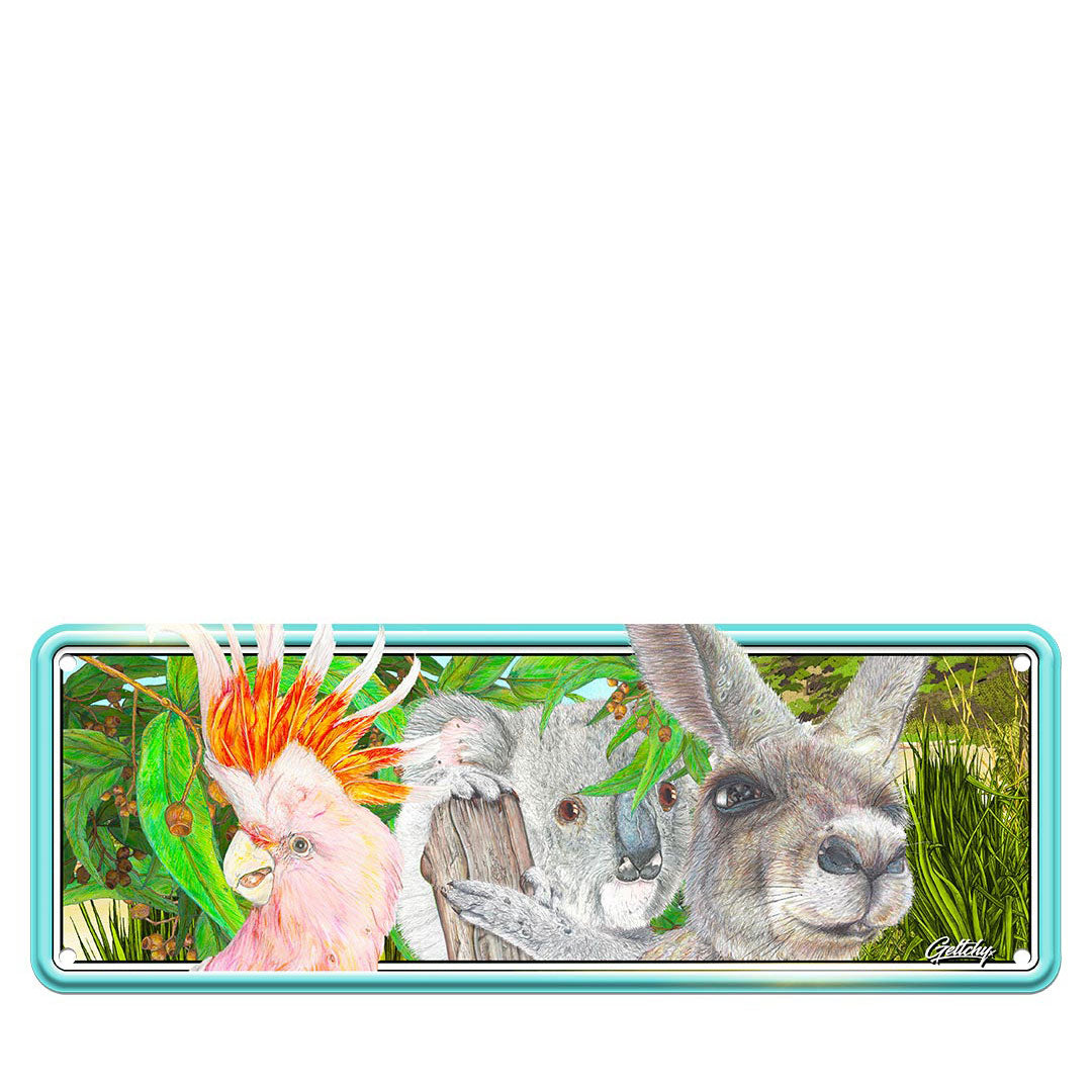 Geltchy | LOCALS Australiana Animal Novelty Aussie Number Plate