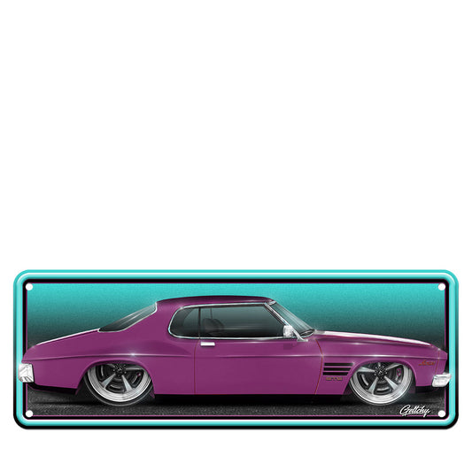 Geltchy | HOLDEN HQ GTS Purr Pull Monaro Aussie Number Plate Man Cave Sign