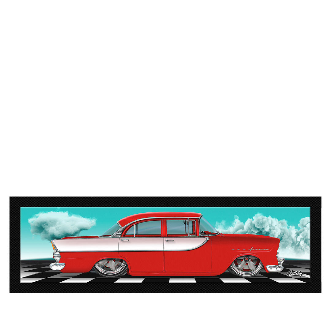 Geltchy | RED FB HOLDEN Special Auto Art Man Cave Bar Runner Spill Mat