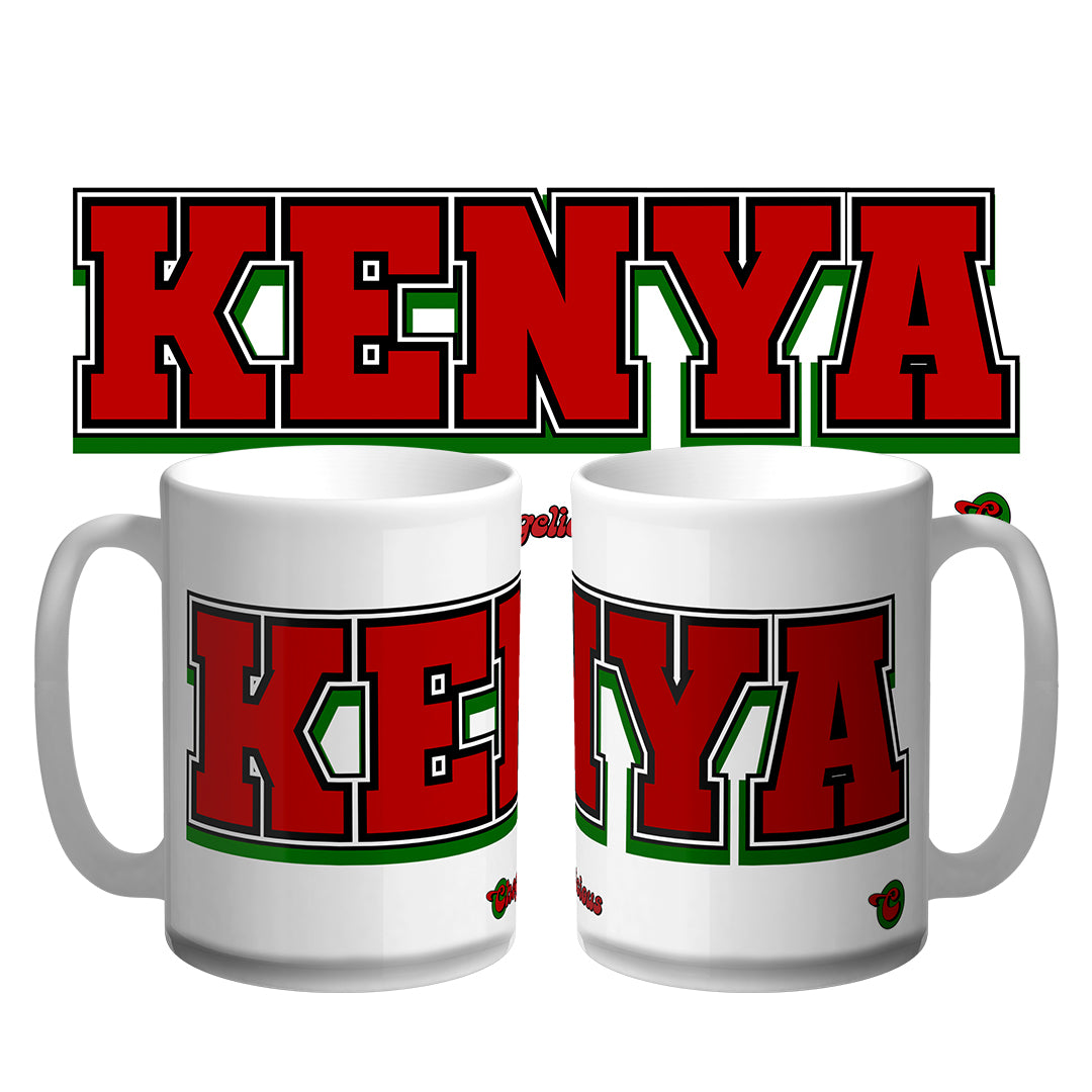 Chogelicious | MOJA Kenya Africa Large 15oz Coffee Mug