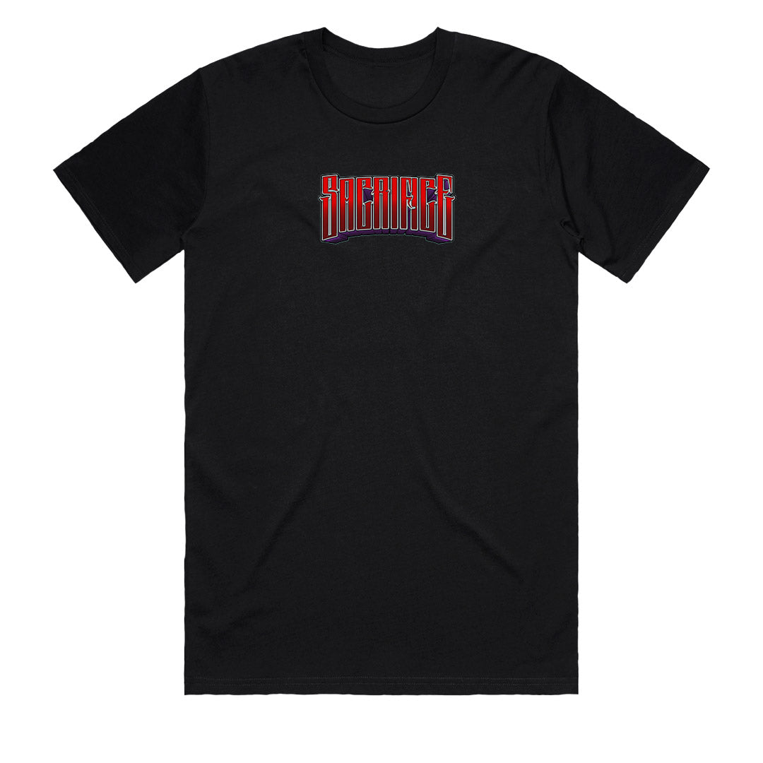 SACRIFICE Industries | BURNOUT Red HQ Holden GTS Black Men's T-Shirt