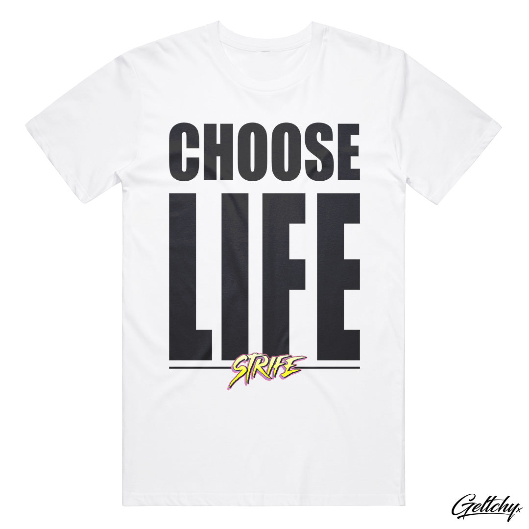 CHOOSE LIFE STRIFE Graphic T-Shirt