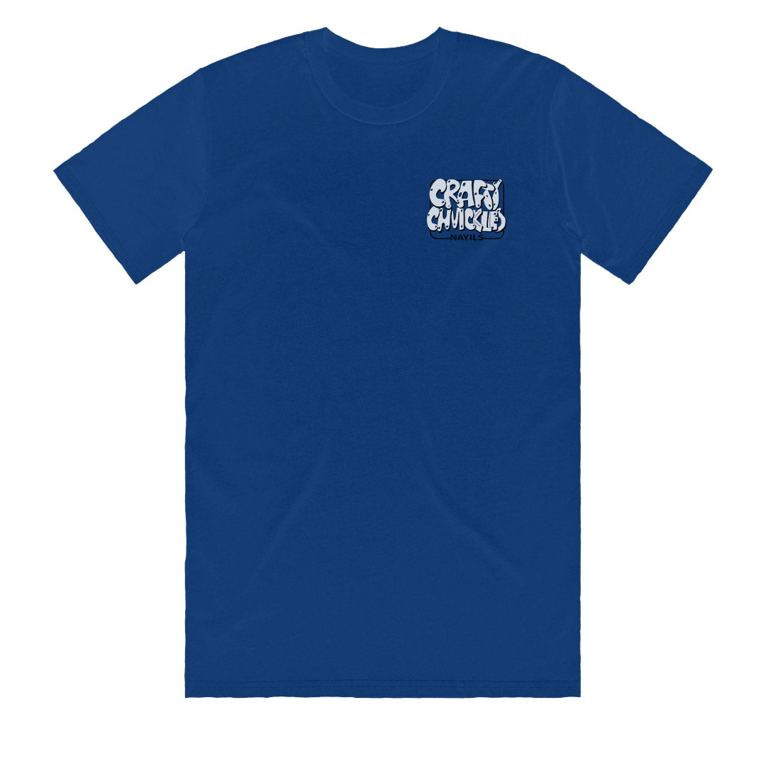 Crafty Chuckles - Not All Disabilities Are Visible Men's Royal Blue Graphic T-Shirt