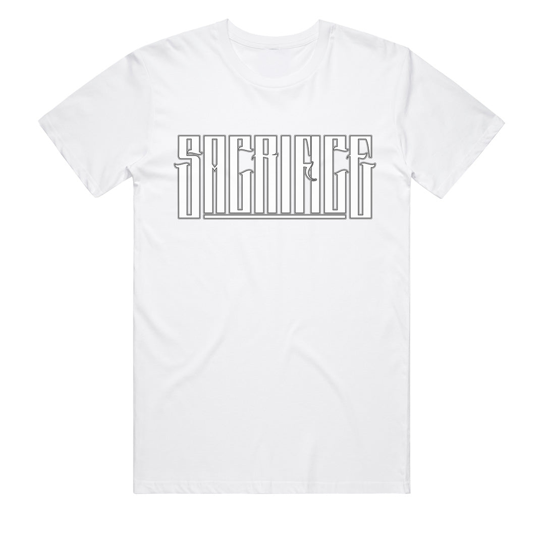 Sacrifice Industries Clothing | Essence Regular Fit White Basic T-shirt