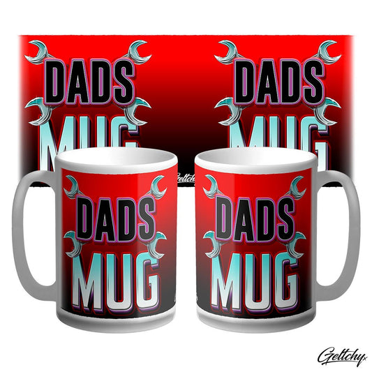 Geltchy | DADS MUG 15oz Large Coffee Mug, the perfect companion for your coffee moments