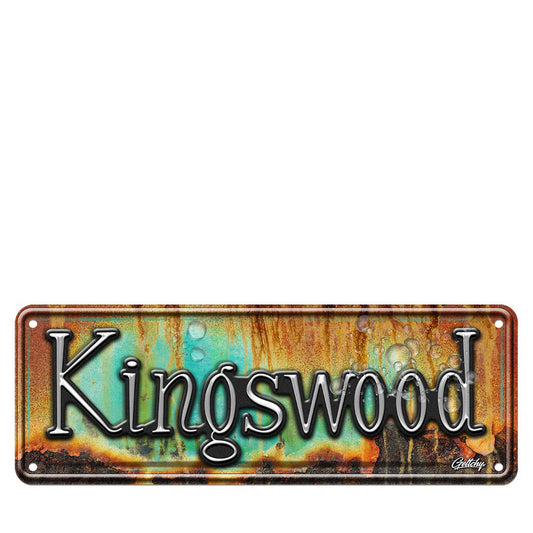 Geltchy | HOLDEN Kingswood Badge Aussie Number Plate Rusty Man Cave Sign