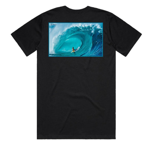 Intricate Shockwave Chris Kincade Bodyboard Black Mens T-Shirt