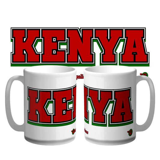 Chogelicious | MOJA Kenya Africa Large 15oz Coffee Mug