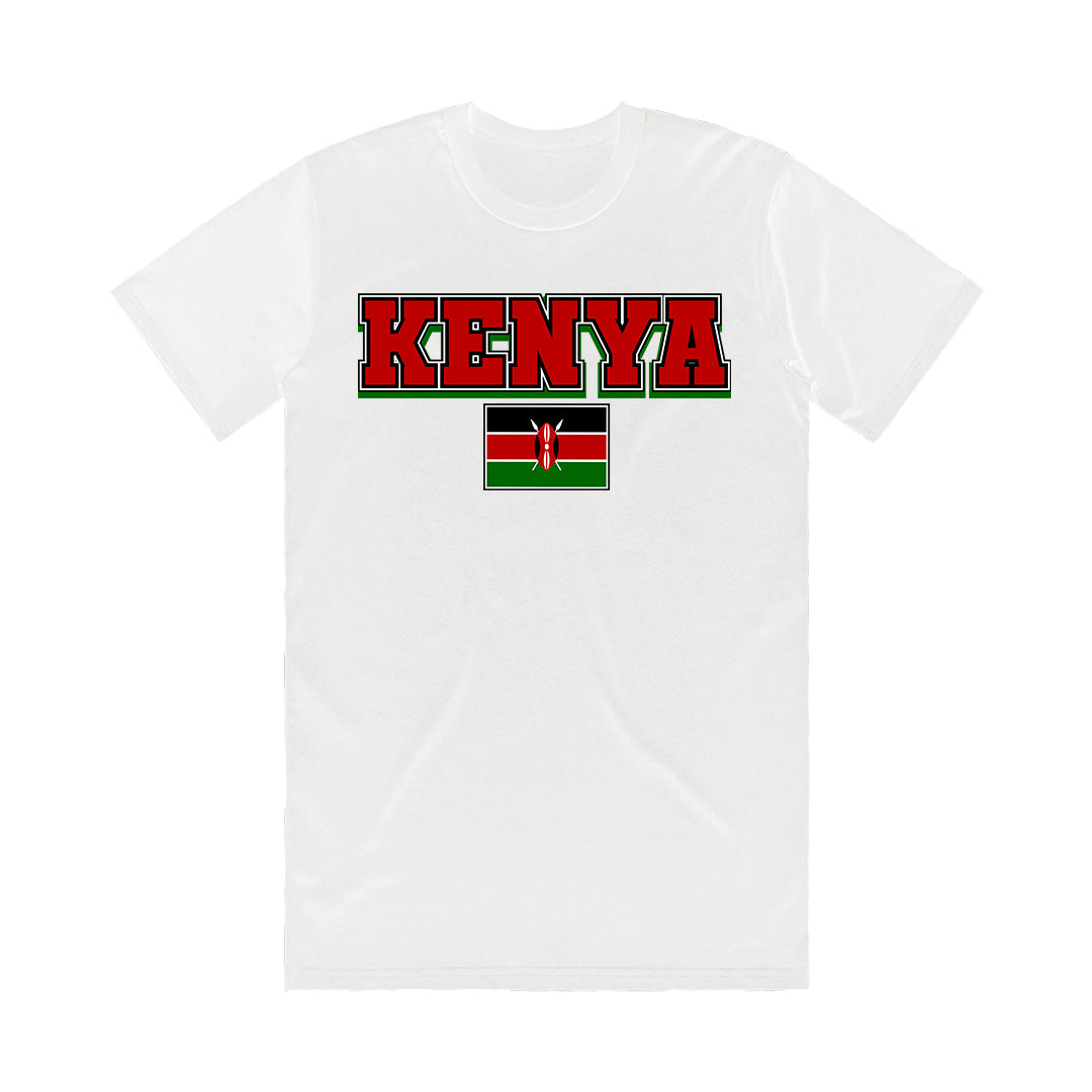 PRIDE Kenya Graphic White Women's T-Shirt by Chogelicious