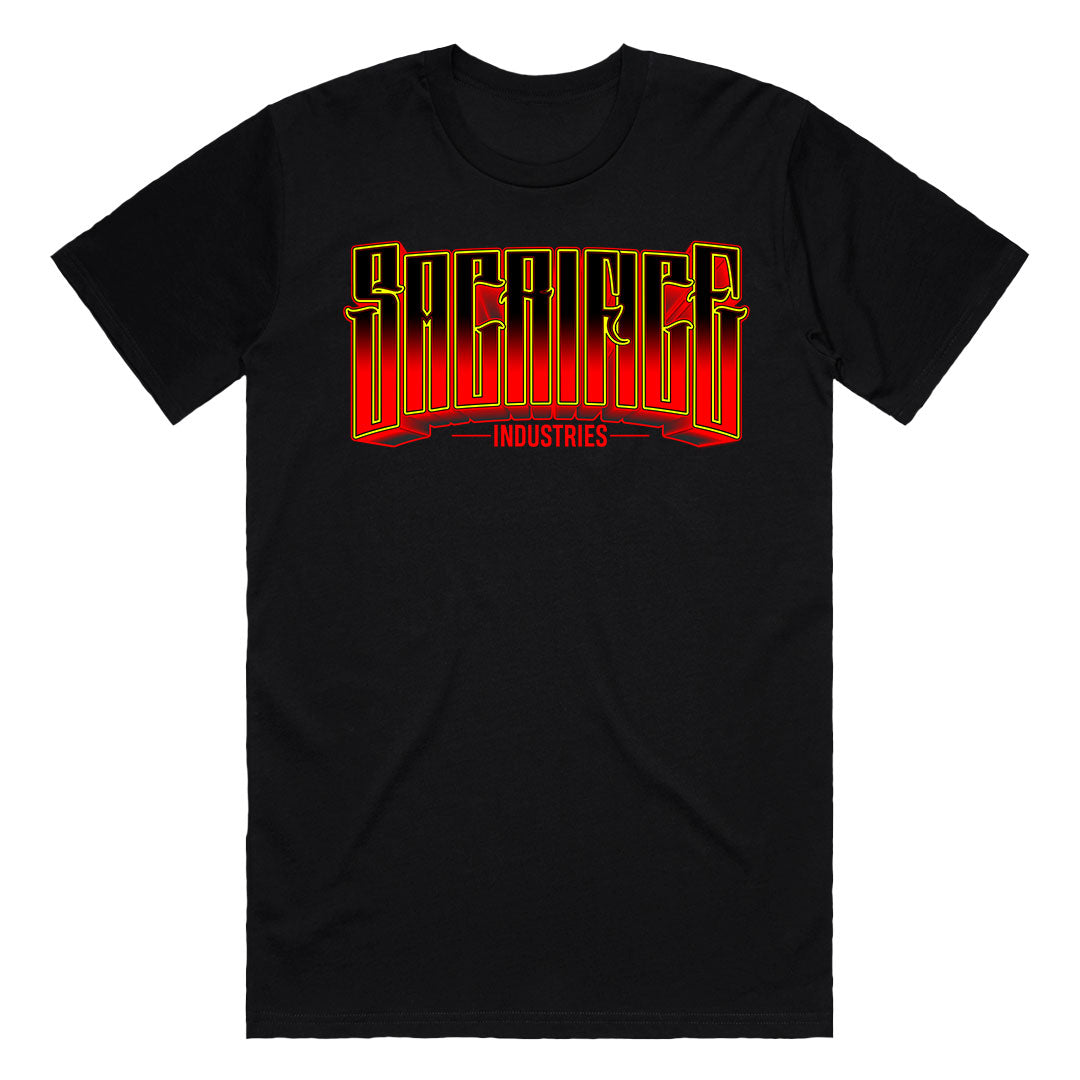 SACRIFICE Industries | DREAMTIME First Nations Black Men's T-Shirt a powerful fusion of cultural heritage and contemporary style