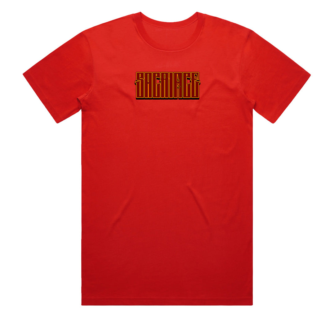 SANDMAN Holden Panel Van Red Mens T-Shirt by SACRIFICE Industries Clothing