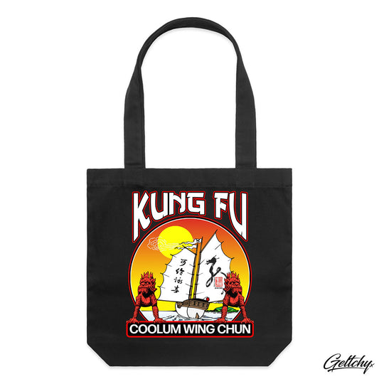 SMVRK Supply Co | Coolum Wing Chun Kung Fu Black Carry Tote Bag