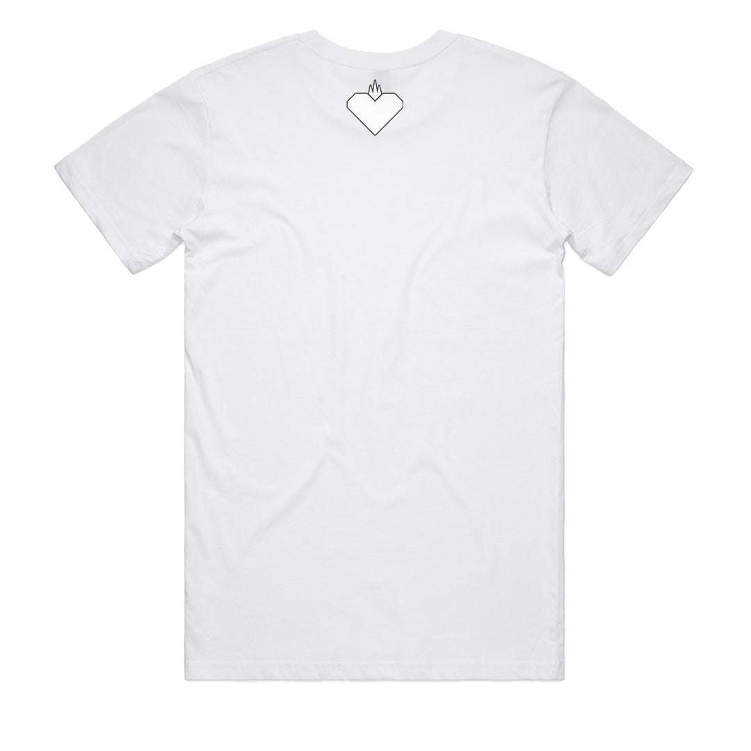SACRIFICE Industries | Essence White Mens T-Shirt