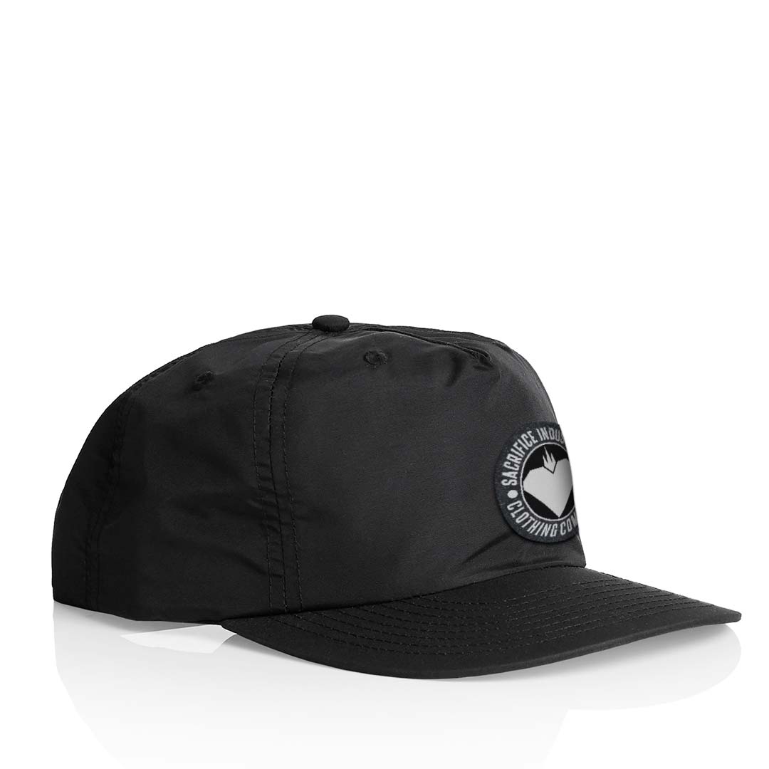 SACRIFICE Industries Clothing | CRYPT Mid Profile Quick Dry Snapback Cap