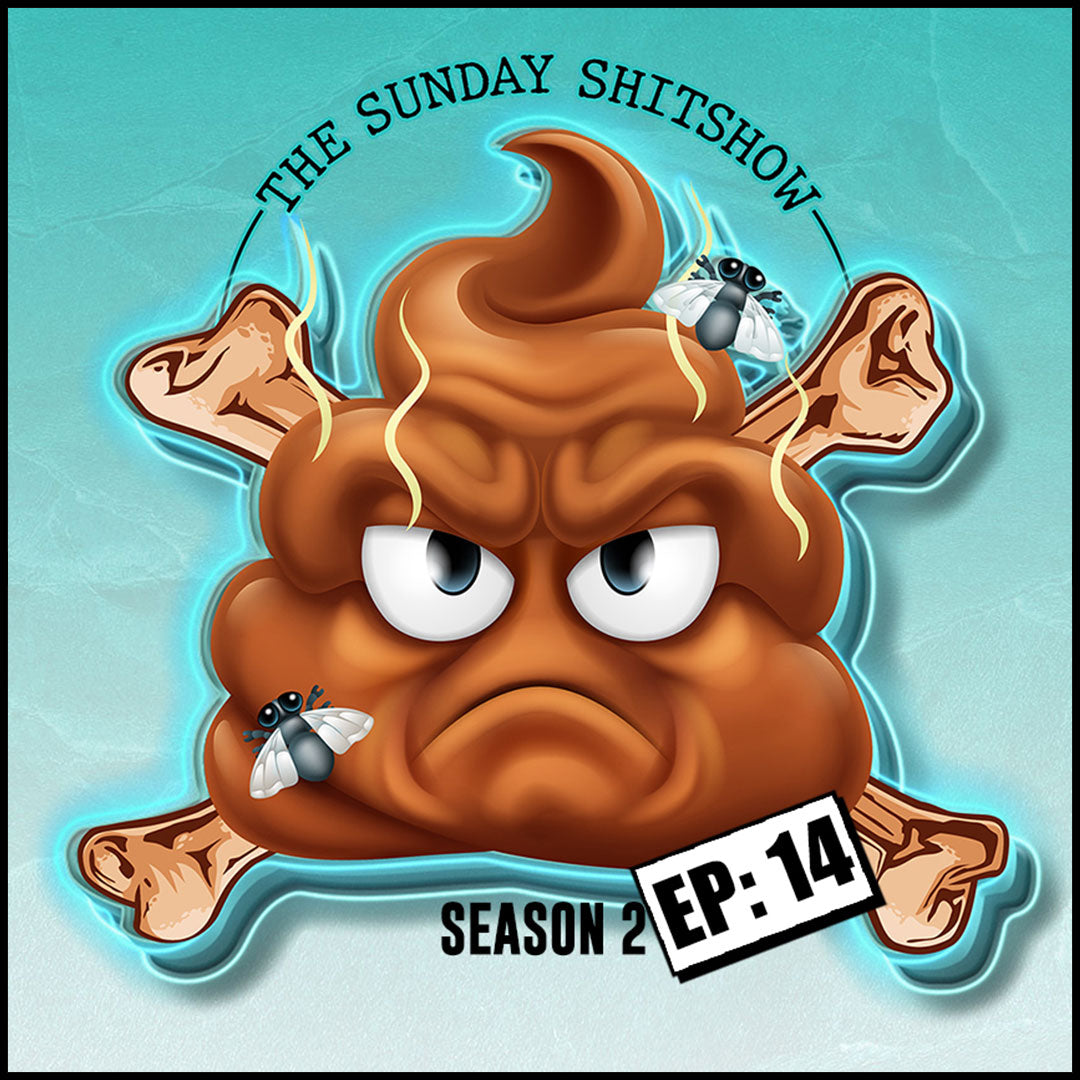 The Sunday SHITSHOW Season 2 Episode 14 – 2025 year wrap featuring Australian surf culture, skateboarding, street art, punk music, and custom cars highlights