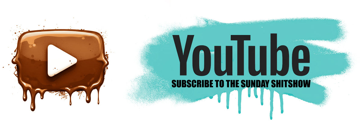 Subscribe to The Sunday SHITSHOW on YouTube for punk rock, surf, skate and custom car culture videos.