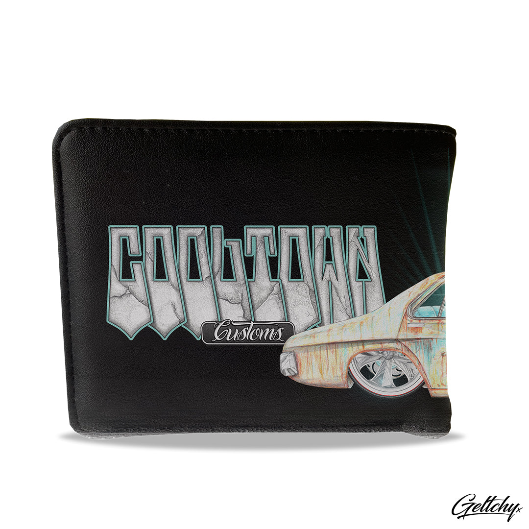 Geltchy | COOLTOWN HQ  - Holden Patina Kingswood Black RFID Wallet  Back