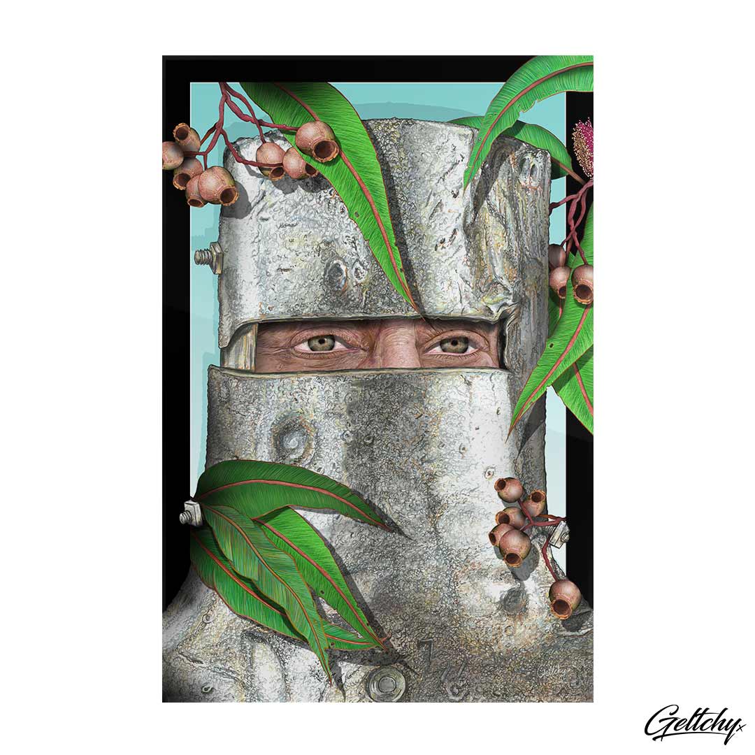 Bush Ranger Poster Drawing UNIQUE RARE & COLLECTABLE Limited Edition Curated Items and Packs – Geltchy