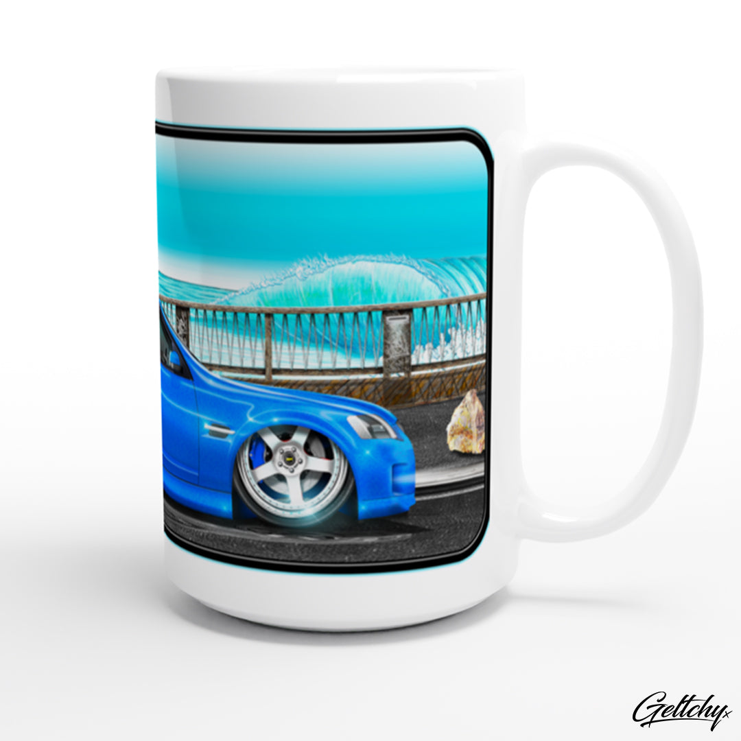 Geltchy | SURFSIDE VE GMH HOLDEN COMMODORE Blue Wagon 15oz Premium Coffee Mug Memorabilia Collector Gift-3