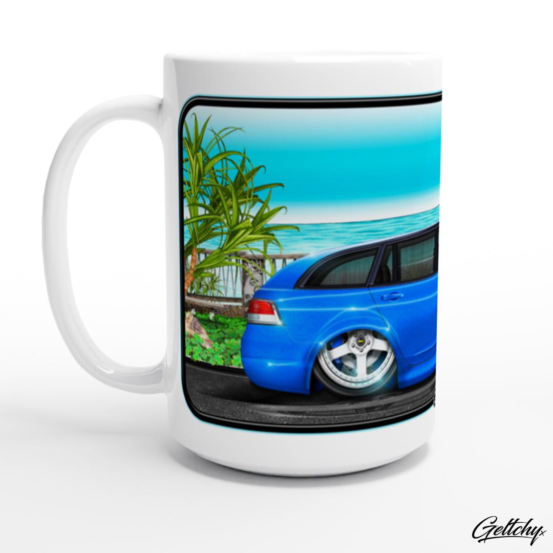 Geltchy | SURFSIDE VE GMH HOLDEN COMMODORE Blue Wagon 15oz Premium Coffee Mug Memorabilia Collector Gift