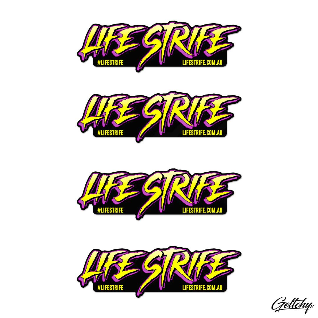 LIFE STRIFE | LIFE is too Short to NOT have stickers FREE STICKER PACK